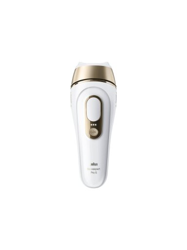 Braun IPL Epilator | Silk expert Pro 5 PL5210 | Number of power levels 3 | White/Gold Braun IPL Epilator | Silk expert Pro 5 PL5210 | Number of power levels 3 | White/Gold