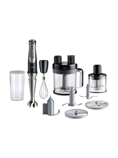 Braun MultiQuick 9 MQ9195XLI | Hand Blender | 1200 W | Number of speeds 3 | Black/Stainless Steel Braun MultiQuick 9 MQ9195XLI | Hand Blender | 1200 W | Number of speeds 3 | Black/Stainless Steel