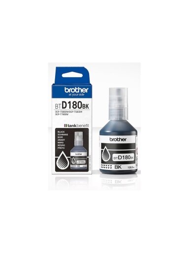 Brother BTD180BK | Ink Bottle | Black Brother BTD180BK | Ink Bottle | Black