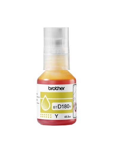 Brother BTD180Y | Ink refill | Yellow Brother BTD180Y | Ink refill | Yellow