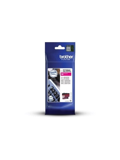 Brother High-yield Ink Cartridge | LC3239XLM | Ink | Magenta Brother High-yield Ink Cartridge | LC3239XLM | Ink | Magenta