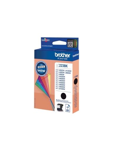 Brother LC-223BK | Ink Cartridge | Black Brother LC-223BK | Ink Cartridge | Black