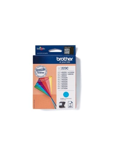 Brother LC-223C | Ink Cartridge | Cyan Brother LC-223C | Ink Cartridge | Cyan
