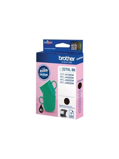 Brother LC-227XLBK | Ink Cartridge | Black Brother LC-227XLBK | Ink Cartridge | Black