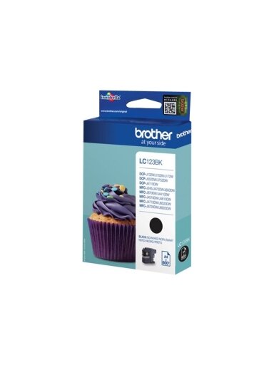 Brother LC123BK | Ink Cartridge | Black Brother LC123BK | Ink Cartridge | Black