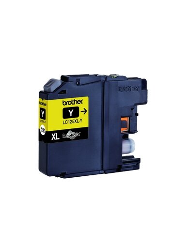 Brother LC125XLY | Ink Cartridge | Yellow Brother LC125XLY | Ink Cartridge | Yellow