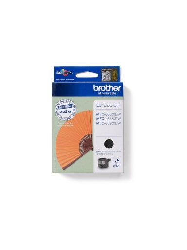 Brother LC129XLBK | Ink Cartridge | Black Brother LC129XLBK | Ink Cartridge | Black