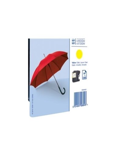 Brother LC225XLY | Ink Cartridge | Yellow Brother LC225XLY | Ink Cartridge | Yellow