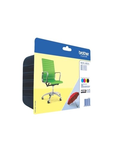 Brother LC229XLVALBP | Ink Cartridge | Black, Cyan, Magenta, Yellow Brother LC229XLVALBP | Ink Cartridge | Black, Cyan, Magenta, Yellow