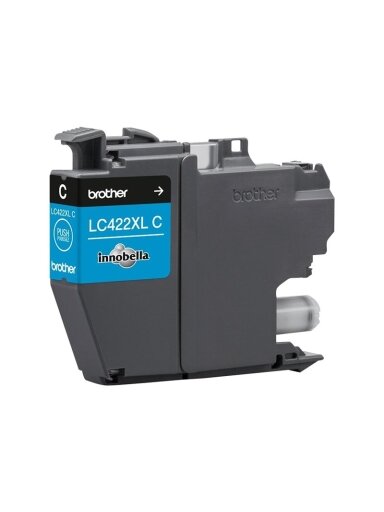 Brother LC422XLC | Ink Cartridge | Cyan Brother LC422XLC | Ink Cartridge | Cyan