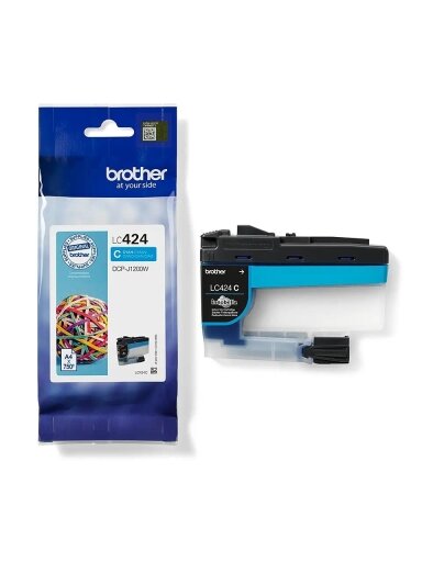 Brother LC424C | Ink Cartridge | Cyan Brother LC424C | Ink Cartridge | Cyan