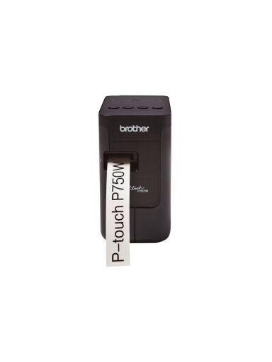 Brother PT-P750W | Mono | Thermal | Label Printer | Wi-Fi | Maximum ISO A-series paper size Other | Black