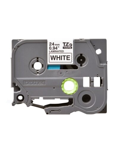 Brother | TZ-251 Laminated Tape | Black on White | TZe | 8 m | 2.4 cm Brother | TZ-251 Laminated Tape | Black on White | TZe | 8 m | 2.4 cm
