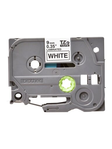 Brother | TZe-221 Laminated Tape | Black on White | TZe | 8 m | 9 cm Brother | TZe-221 Laminated Tape | Black on White | TZe | 8 m | 9 cm