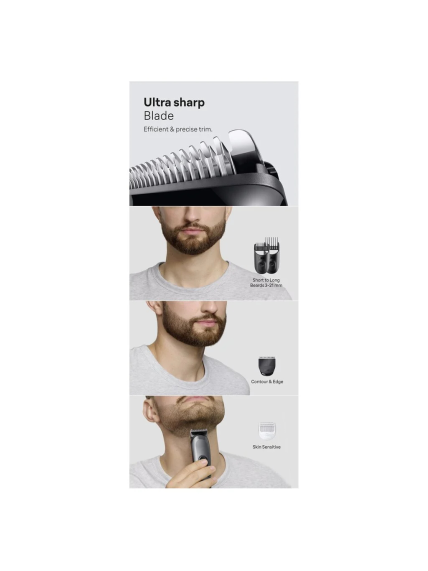 Braun 4-in-1 Grooming Kit | All-in-One Series 3 AIO3500 | Cordless | Number of length steps 14 | Black 2