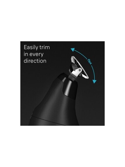 Braun Face and Body Hair trimmer | XT5300 Series XT5 | Cordless | Wet & Dry | Number of length steps 6 | Black/Silver 4 Braun Face and Body Hair trimmer | XT5300 Series XT5 | Cordless | Wet & Dry | Number of length steps 6 | Black/Silver 4