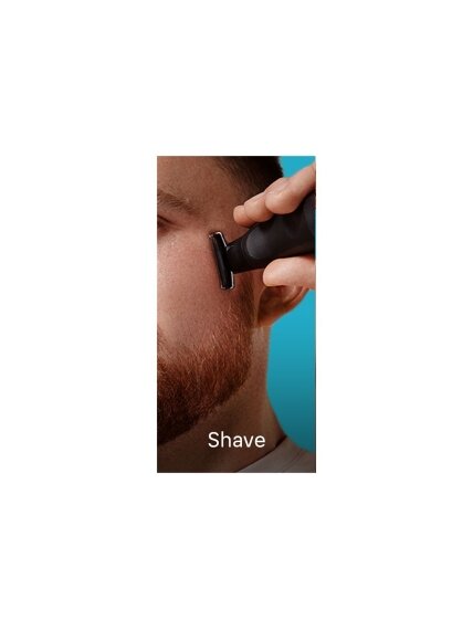 Braun Face and Body Hair trimmer | XT5300 Series XT5 | Cordless | Wet & Dry | Number of length steps 6 | Black/Silver 7 Braun Face and Body Hair trimmer | XT5300 Series XT5 | Cordless | Wet & Dry | Number of length steps 6 | Black/Silver 7