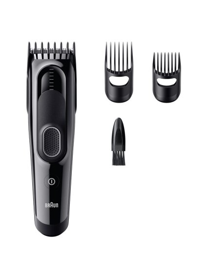 Braun Hair Clipper | HC5530 Series 5 | Cordless | Number of length steps 17 | Black 1