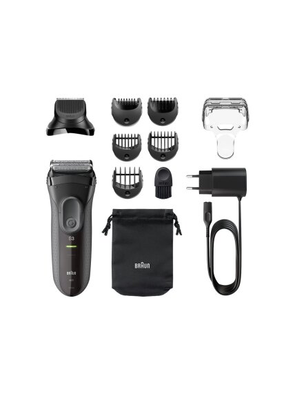 Braun Shave&Style Shaver | 3000BT Series 3 | Operating time (max) 45 min | NiMH | Black 2 Braun Shave&Style Shaver | 3000BT Series 3 | Operating time (max) 45 min | NiMH | Black 2