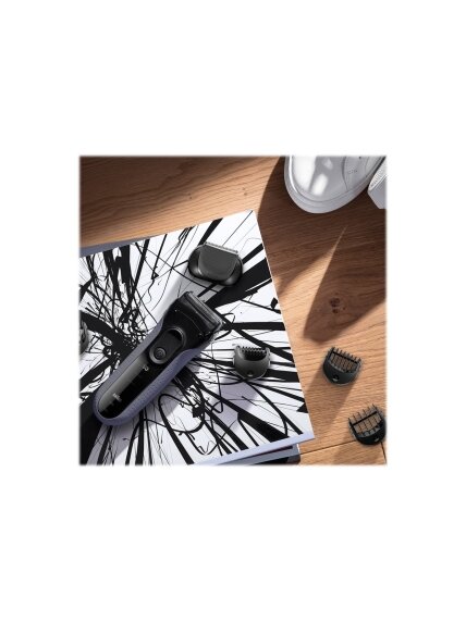 Braun Shave&Style Shaver | 3000BT Series 3 | Operating time (max) 45 min | NiMH | Black 3 Braun Shave&Style Shaver | 3000BT Series 3 | Operating time (max) 45 min | NiMH | Black 3