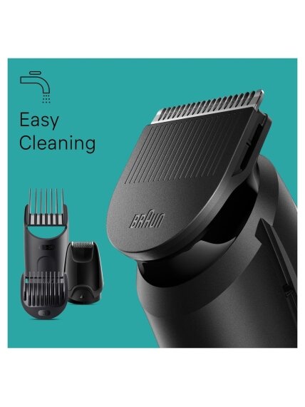 Braun Trimmer | 6-in-1 Style Kit 3 MGK3410 | Cordless | Number of length steps 13 | Black 4 Braun Trimmer | 6-in-1 Style Kit 3 MGK3410 | Cordless | Number of length steps 13 | Black 4