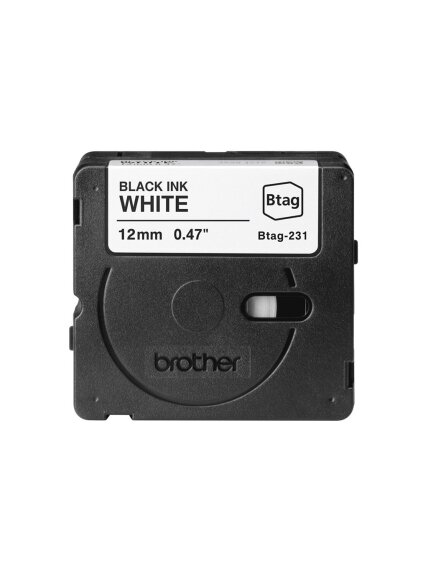 Brother BTAG-231 | Black on White | Btag 1