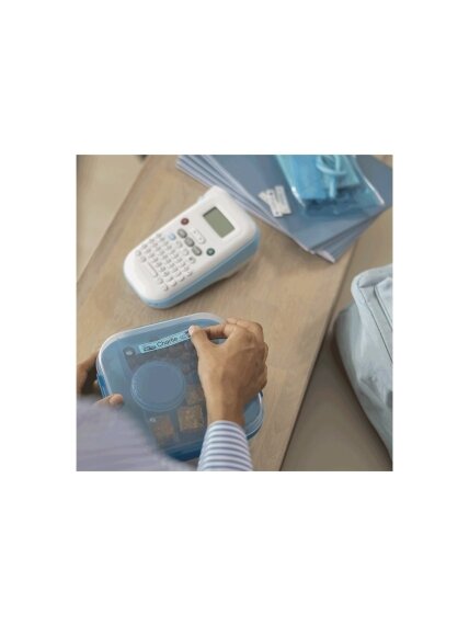 Brother BTAG-L31 | Black on Light Blue | Btag 2