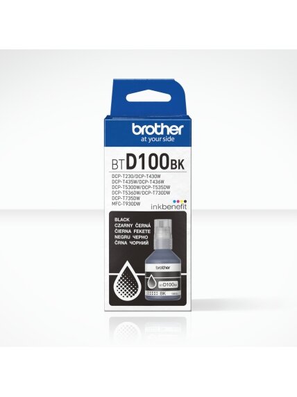Brother BTD100BK | Ink Bottle | Black 2 Brother BTD100BK | Ink Bottle | Black 2