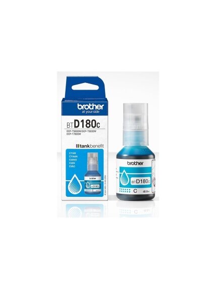 Brother BTD180C | Ink refill | Cyan 1