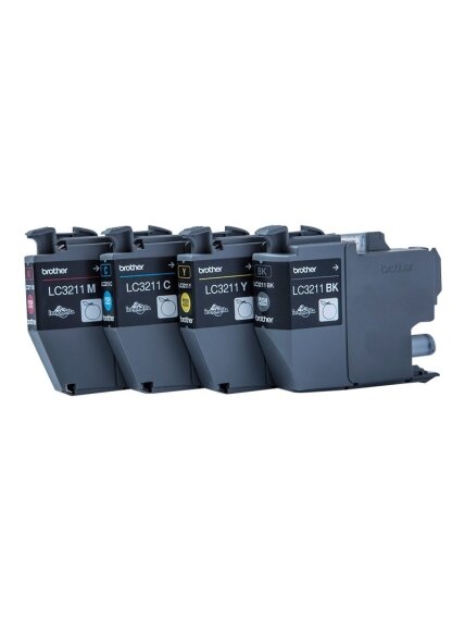 Brother Cartridge Value Pack | LC3211VAL | Ink cartridge | Black, yellow, cyan, magenta 2 Brother Cartridge Value Pack | LC3211VAL | Ink cartridge | Black, yellow, cyan, magenta 2