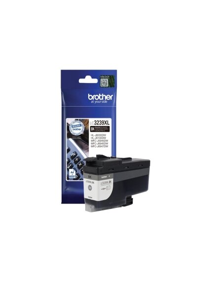 Brother High-yield Ink Cartridge | LC3239XLBK | Ink | Black 2 Brother High-yield Ink Cartridge | LC3239XLBK | Ink | Black 2