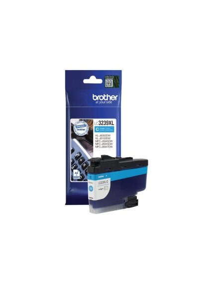 Brother High-yield Ink Cartridge | LC3239XLC | Ink | Cyan 1