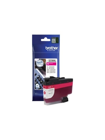 Brother High-yield Ink Cartridge | LC3239XLM | Ink | Magenta 2 Brother High-yield Ink Cartridge | LC3239XLM | Ink | Magenta 2