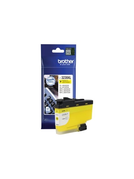 Brother High-yield Ink Cartridge | LC3239XLY | Ink | Yellow 1 Brother High-yield Ink Cartridge | LC3239XLY | Ink | Yellow 1