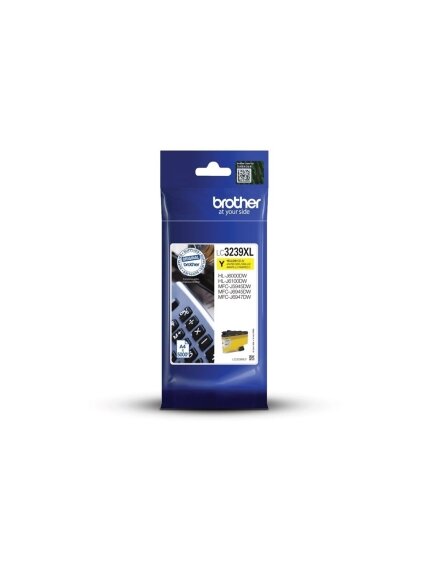 Brother High-yield Ink Cartridge | LC3239XLY | Ink | Yellow Brother High-yield Ink Cartridge | LC3239XLY | Ink | Yellow