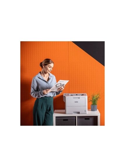Brother HL-L6410DN | Mono | Laser | Printer | Wi-Fi | Maximum ISO A-series paper size A4 | Grey 4