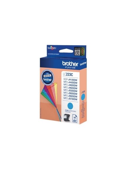 Brother LC-223C | Ink Cartridge | Cyan 1 Brother LC-223C | Ink Cartridge | Cyan 1