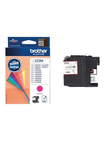 Brother LC-223M | Ink Cartridge | Magenta 4 Brother LC-223M | Ink Cartridge | Magenta 4