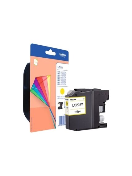 Brother LC-223Y | Ink Cartridge | Yellow 4 Brother LC-223Y | Ink Cartridge | Yellow 4