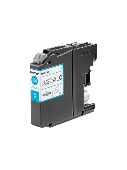 Brother LC-225XLC | Ink Cartridge | Cyan 2 Brother LC-225XLC | Ink Cartridge | Cyan 2