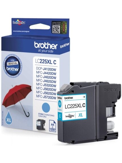 Brother LC-225XLC | Ink Cartridge | Cyan 4