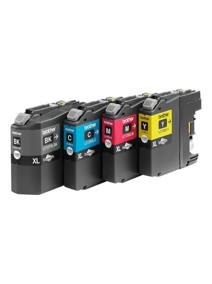 Brother LC127XLVALBP | Ink Cartridge | Black, Cyan, Magenta, Yellow 3