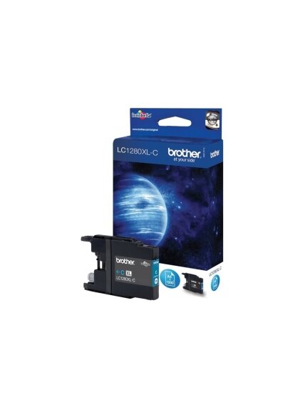 Brother LC1280XLC | Ink Cartridge | Cyan 1 Brother LC1280XLC | Ink Cartridge | Cyan 1