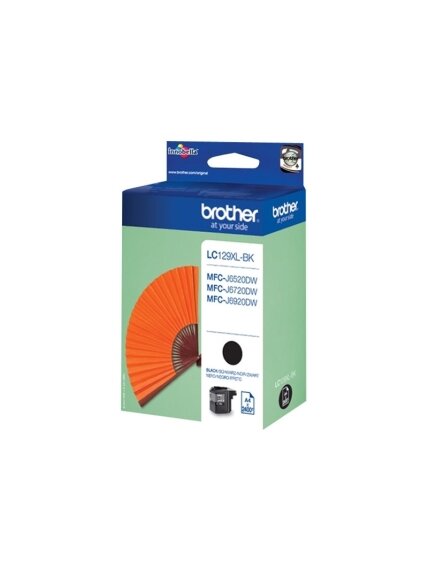 Brother LC129XLBK | Ink Cartridge | Black 2 Brother LC129XLBK | Ink Cartridge | Black 2
