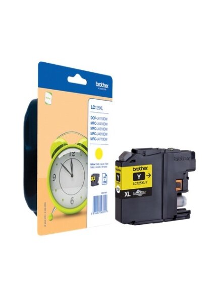 Brother LC225XLY | Ink Cartridge | Yellow 5 Brother LC225XLY | Ink Cartridge | Yellow 5