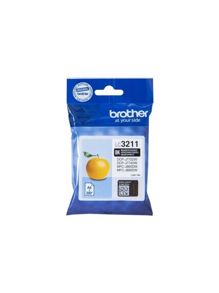 Brother LC3211BK | Inkjet cartridge | Black Brother LC3211BK | Inkjet cartridge | Black