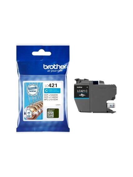 Brother LC421C | Ink Cartridges | Cyan 3