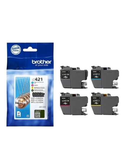 Brother LC421VAL Ink Cartridge Multipack | Brother 1