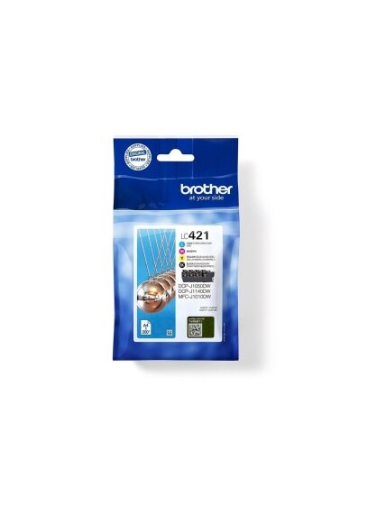 Brother LC421VAL Ink Cartridge Multipack | Brother