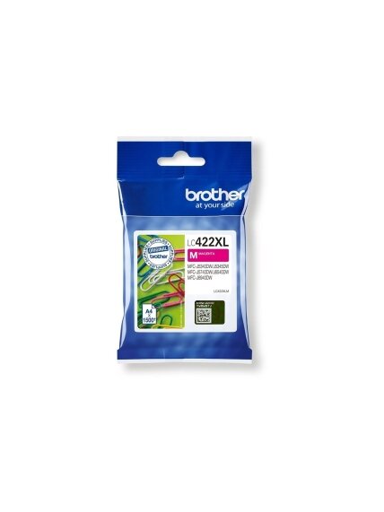 Brother LC422XLM | Ink Cartridge | Magenta Brother LC422XLM | Ink Cartridge | Magenta